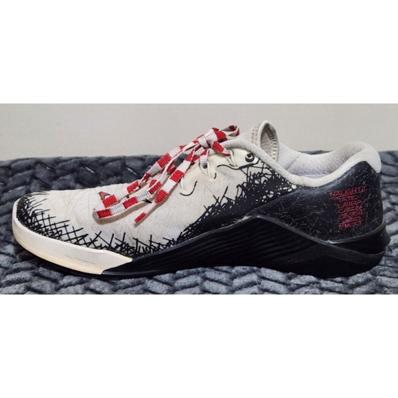 Nike Shoes Metcon 5 Amp Naughty & Nice Mens Size 9 Cat In The Hat Gym Trainer - Picture 7 of 9